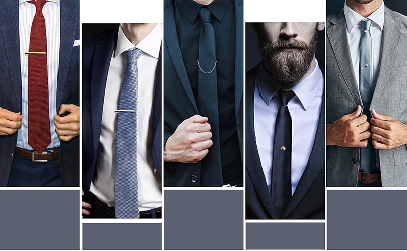 Wearing Tie Clips with Different Tie Styles